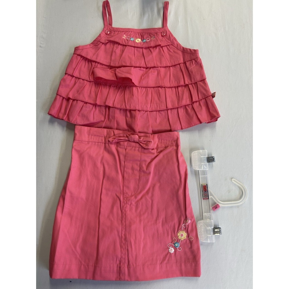 Vintage Mckids 2 Pc Set Skort And Top Size 4 Too & 5 Bottoms